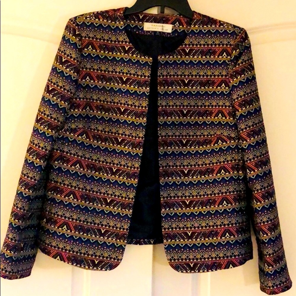 🌼TAHARI Women’s Nice BLAZER |Size 10🌼| Fall Blazer